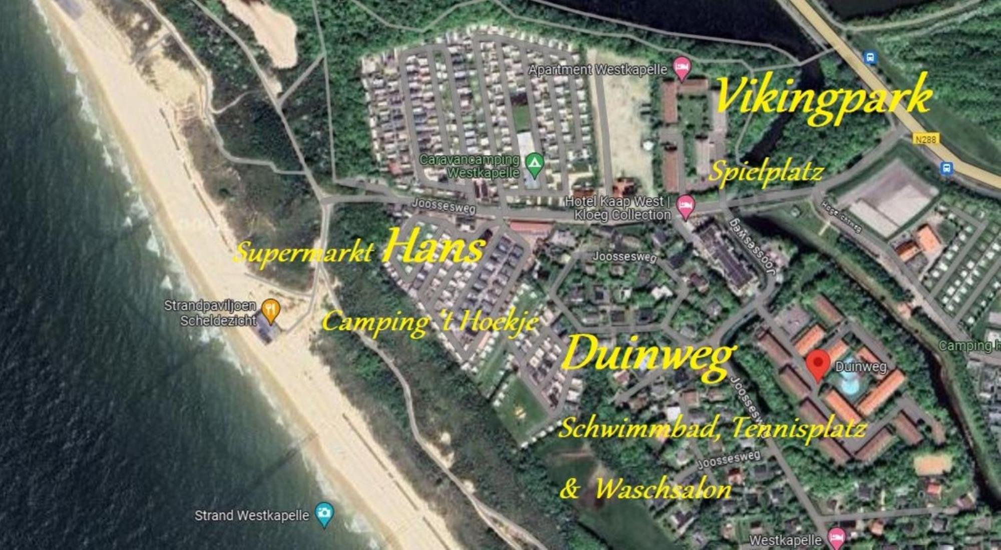 Duinzicht 6 Bed By The Sea Lejlighed Westkapelle Eksteriør billede